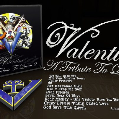 Release 2e Queen Tribute CD van Robby Valentine